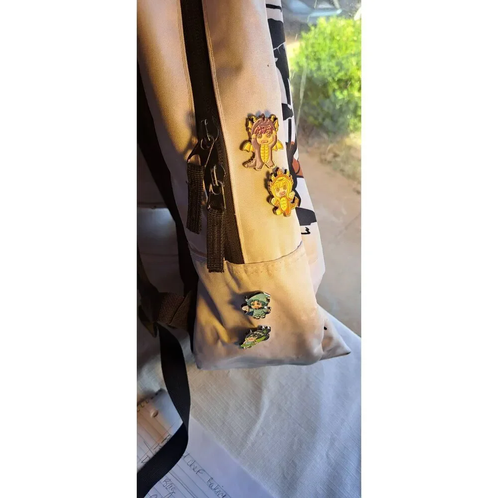 My Hero Academia Bakugo Backpack Anime Manga Bag With Pins